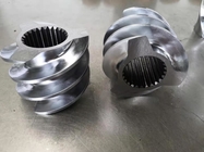 JSW Co-rotating Twin Screw Extruder Screw Segments Untuk PPE Products
