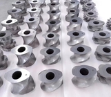 92 Bagian Pelletizer Nickel Alloy Elemen Sekrup Untuk Ekstruder Sekrup Plastik Kayu