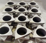 45 Paduan Nikel Bagian Ekstruder Sekrup Kembar Elemen Sekrup Untuk Pabrik PP PVC