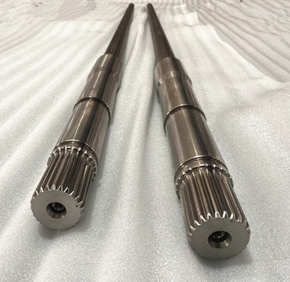 Involve Spline Shaft, Bagian Plastik Extruder untuk Industri Petrokimia