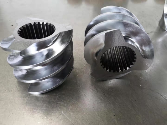 Elemen Sekrup Ekstruder Twin Screw Clextral BC92 untuk Industri Makanan Mengembang