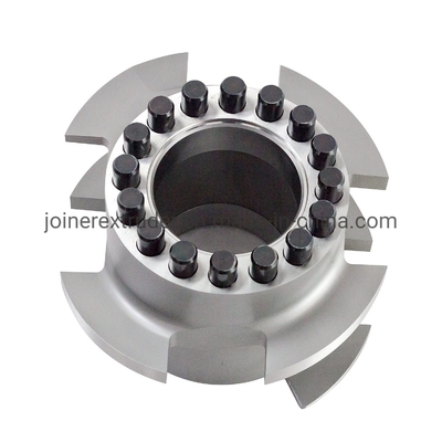 Clextral BC92 Twin Screw Extruder Elemen Sekrup suku cadang untuk Industri Teknik Plastik