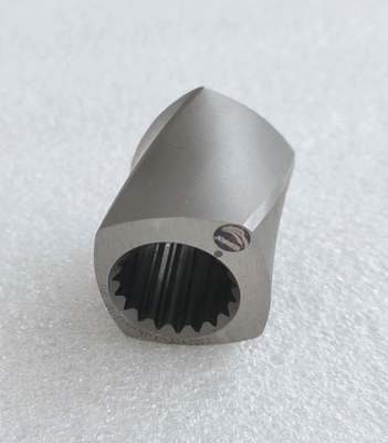 45 Nickel Alloy Twin Screw Extruder Parts Screw Segment Untuk PP PVC