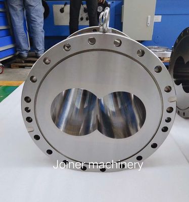 Ketahanan Aus Tahan Lama Twin Screw Extruder Barrel Cylinder Untuk Industri Pakan Makanan