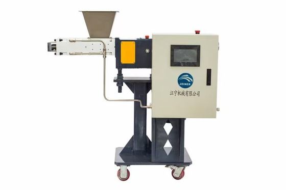 Pellet Polymer Compounding Parallel Co Rotating Twin Screw Extruder Side Feeder untuk Pabrik Petrokimia