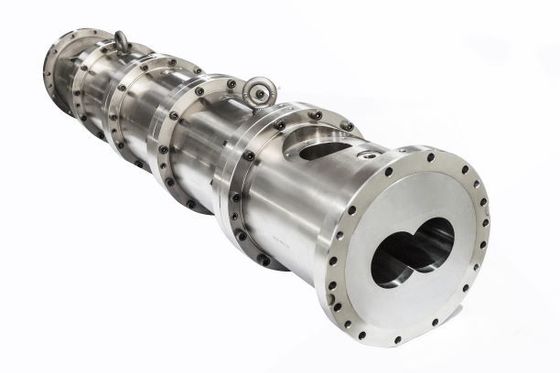 Ketahanan Aus Tahan Lama Twin Screw Extruder Barrel Cylinder Untuk Industri Pakan Makanan