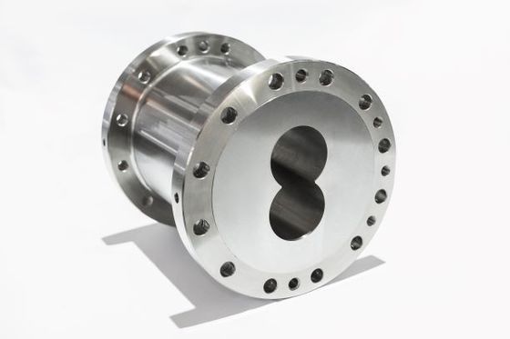 Ketahanan Aus Tahan Lama Twin Screw Extruder Barrel Cylinder Untuk Industri Pakan Makanan