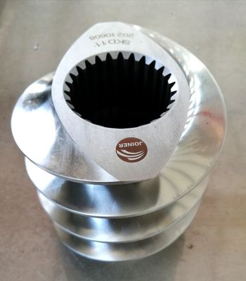 Single Flighted Sk Convey Screw Element Dengan Efisiensi Tinggi Dan Volume Bebas
