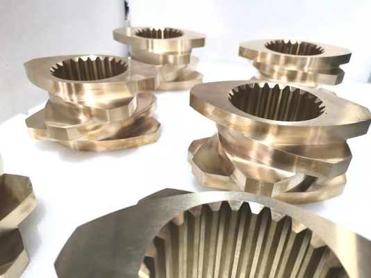 Involve Spline Shaft, Bagian Plastik Extruder untuk Industri Petrokimia