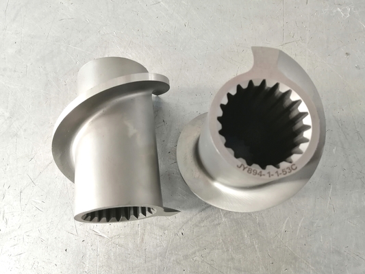 ZSE50 Extruder Screw Segment Kneading Block Φ15.6 - Φ430mm Untuk industri makanan yang dibungkus