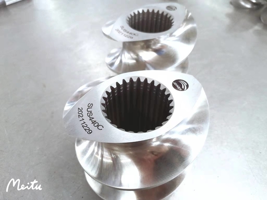 125 Elemen Sekrup Untuk Silica Twin Screw Extruder