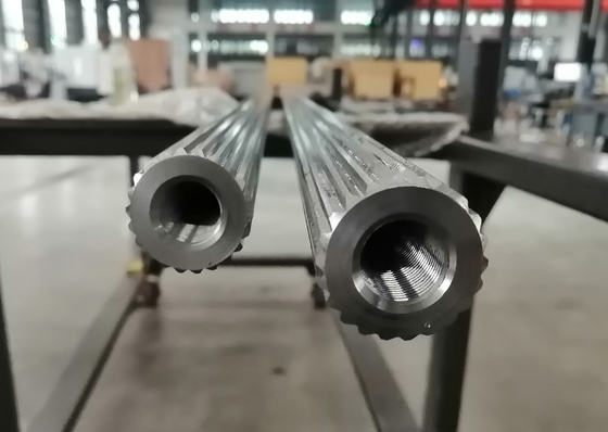 Screw Extruder Involute Spline Shaft Cold Rolling Shaft untuk Industri Film