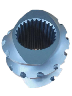 2-4 Extruders Twin Screw High Transition yang Terbang Menggulung Blok Untuk Pabrik Makanan
