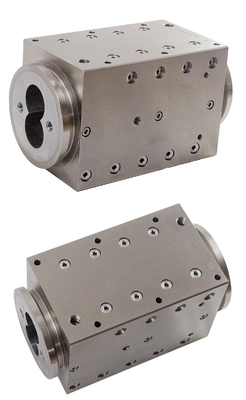 Buhler 155 Twin Screw Extruder Screws Barrel untuk Industri Petrokimia
