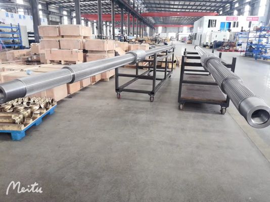Dibuat Extruder Shaft dan disesuaikan untuk kebutuhan pelanggan