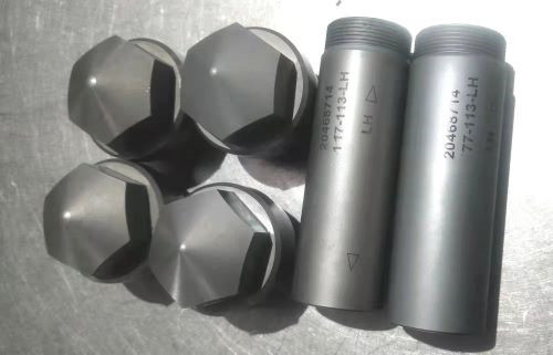 CTE extruder 2 Flighted Thansfer 3 Flighted elemen sekrup untuk industri plastik