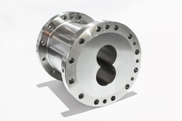 Ketahanan Aus Tahan Lama Twin Screw Extruder Barrel Cylinder Untuk Industri Pakan Makanan