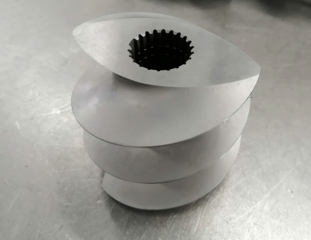 JSW Steel Works Extruder Screw Segments untuk PPE Products in Petrochemical Industry