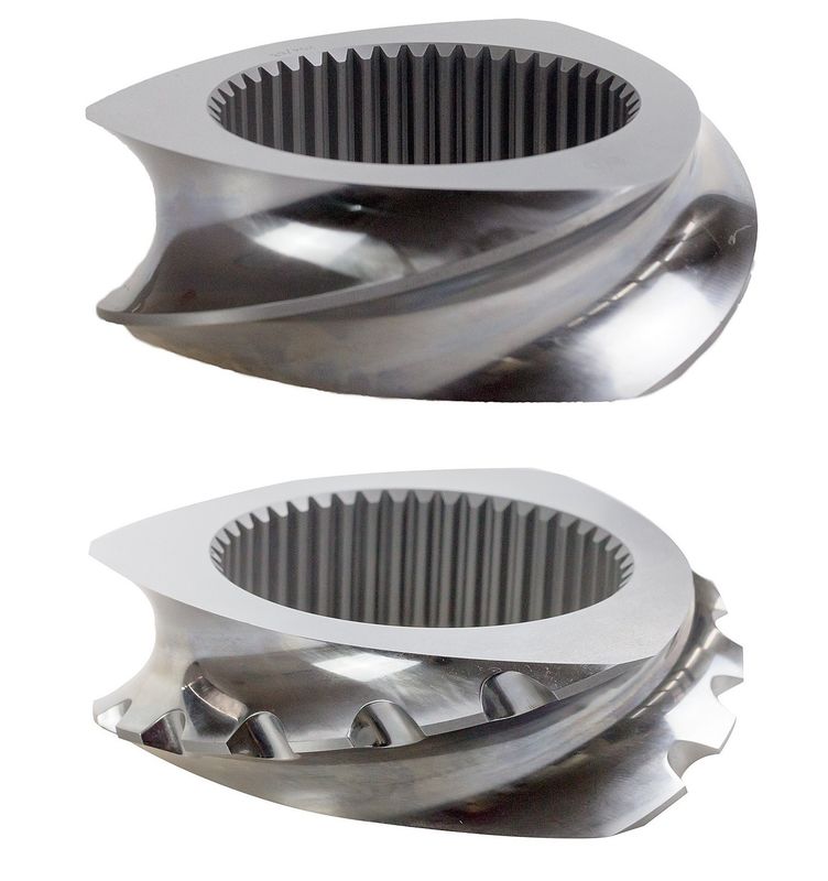 Desain Suku Cadang Ekstruder Sekrup Ganda Berdiameter 15.6-400 mm dan Dukungan Teknis Video