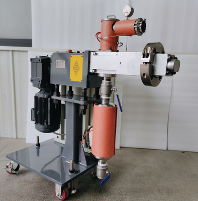 CWJ-25 Kapasitas Tinggi Extruder Skuat Skuat dengan Barel tahan aus
