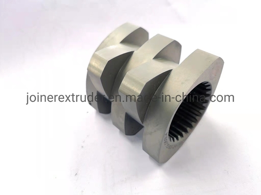 CTE Double Extruder 2-Flowed Thansfer 3-Flowed elemen sekrup