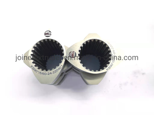 ZE77 Involve Inner Spline Neutral Extruder Screw Element Kneading Blocks