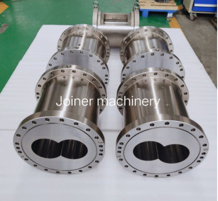 CNC Machining Co Rotating Twin Screw Extruder Parts Barrel Oleh Joiner