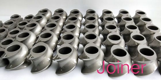 TEX65A Twin Screw Extruder Screw Elements Kneading Block Φ15,6 - Φ430mm Rentang