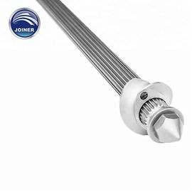 WR15E Bahan JSW Extruder Machine Parts Cold Rolling Shaft, ISO9001 Disetujui