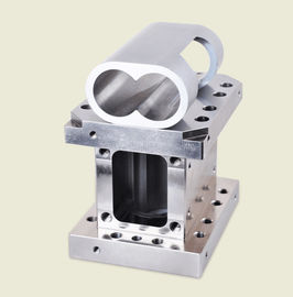 ZSE110 HIP Ni60 Sekrup Sekrup Extruder Dan Barel Perawatan Permukaan Peledakan Pasir
