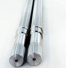 HRC44 Hardness Involute Spline Shaft, Plastik Extruder Parts Stabil Kinerja