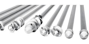 Ketahanan Abrasi Yang Baik Elemen Extruder Sekrup Kembar Melibatkan Poros Sekrup Spline