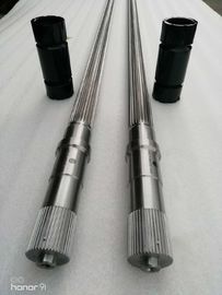 HPL77 Cold Rolling Extruder Shaft Untuk desain sekrup ekstruder plastik 1.2343 Material
