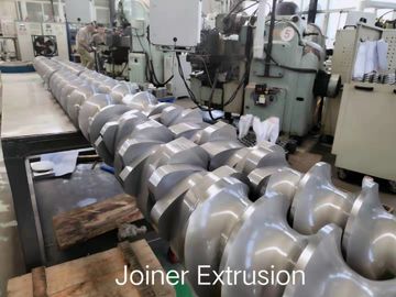 Involute Spline Screw Shafts Plastic Twin Screw Extruder Parts untuk Industri Pangan yang Dibungkus