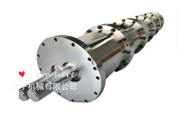 Twin Screw Food Extruder Screw Elements Bahan Durable Barrel HIP Ni60 Ally
