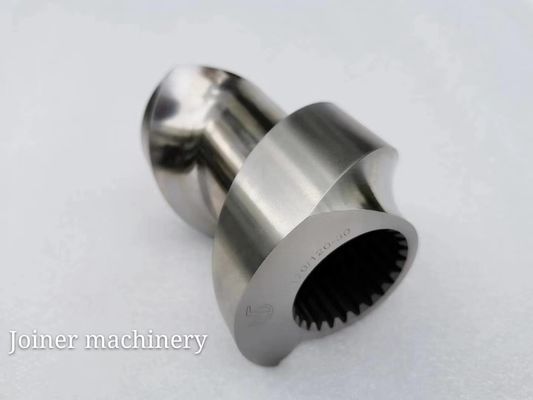 Suku Cadang Ekstruder Ulir Ganda 41CrAlMo7/38CrMoAla Diameter 15.6-400 mm untuk Kontrol Ekstrusi Presisi dan Output