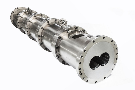Twin Screw Food Extruder B175 Extruder Sekrup Dan Barel Bahan Sekutu HIP Ni60