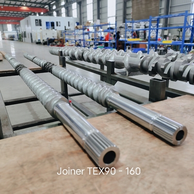 Elemen Sekrup Extruder JSW TEX160 dengan Ketahanan Aus dan Korosi Tinggi