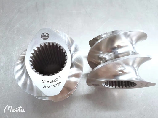 125 Elemen Sekrup Untuk Silica Twin Screw Extruder