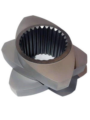 Wenger 176 Ketahanan Aus Mencampur Elemen Sekrup Extruder Blok Adonan