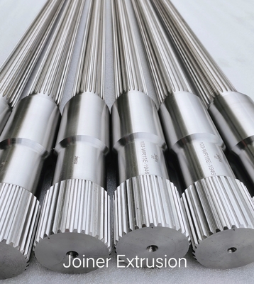Poros Extruder Sekrup Kembar Tradisional Torsi Tinggi Tahan Lama, Spline Involute