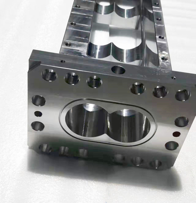 Komponen Mesin Extruder Sekrup Kembar Mesin CNC Presisi Silinder Barel
