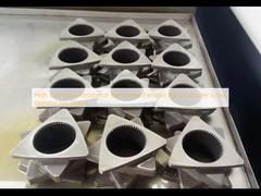 High Corrosion Resistance Twin Screw Extruder Parts Extruder Screw Element Untuk TEX54