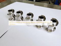 ZSE75 Co Rotating Twin Screw Extruder Spare Parts HRC58 - 62 Hardness