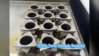Elemen Sekrup Ekstruder Sekrup Kembar TEX65a